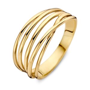 14 krt gouden Ring geelgoud