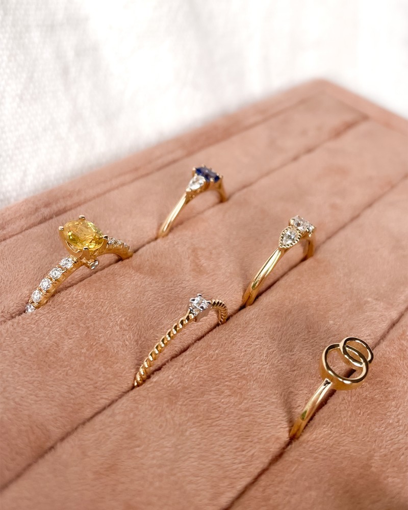 14 krt gouden Ring geelgoud - Afbeelding 3