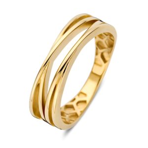 14 krt gouden Ring geelgoud