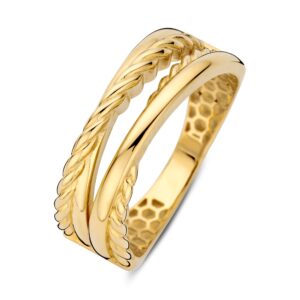 14 krt gouden Ring geelgoud