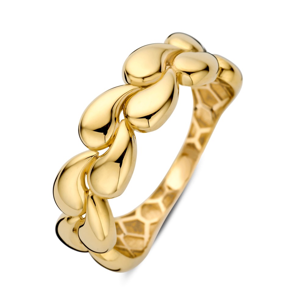 14 krt gouden Ring geelgoud