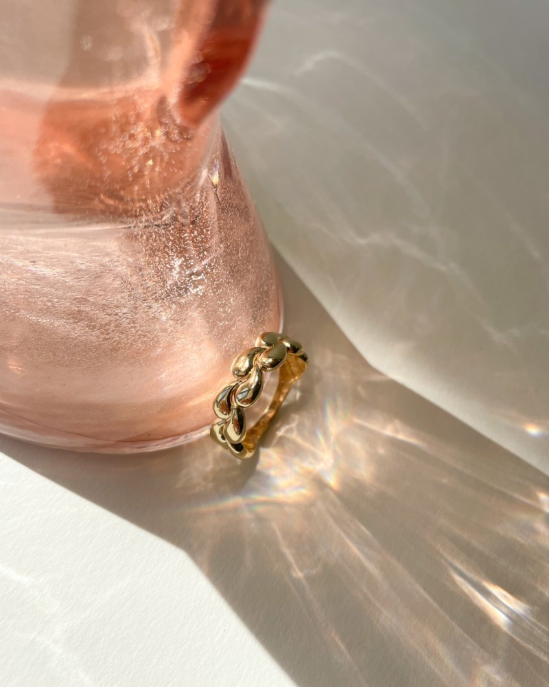 14 krt gouden Ring geelgoud - Afbeelding 4