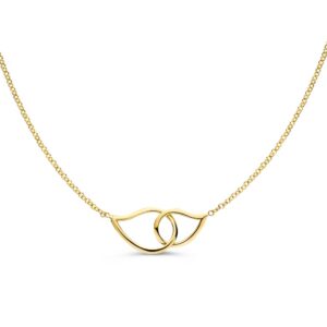 14 krt gouden Collier geelgoud