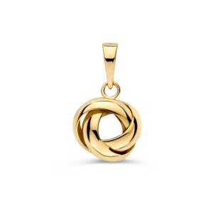 14 krt gouden Hanger geelgoud